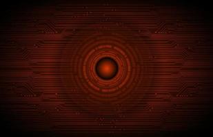 Modern Technology Background with eye vector