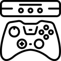 line icon for console vector