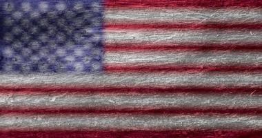 textura de la bandera de américa para el fondo foto