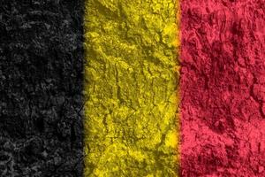 Belgian flag texture as background photo