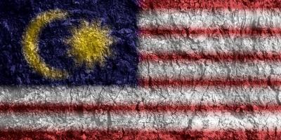 malaysia flag texture as a background photo