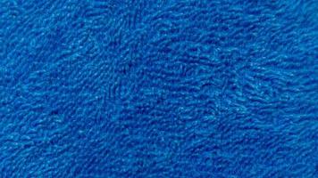 Blue towel texture as a background photo