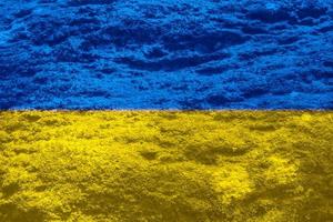 ukraine flag texture as background photo