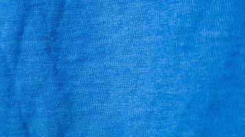 blue cloth texture as background photo