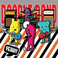 doodle band artwork vector