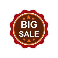 Big sale logo vector design