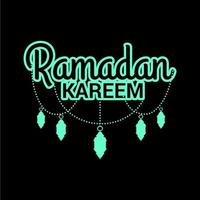 Ramadan kareem vector design