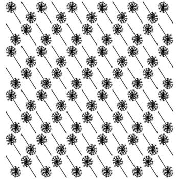 Abstract background vector design using a floral pattern