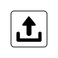 Up arrow icon vector design for download