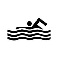 Swimming icon vector design