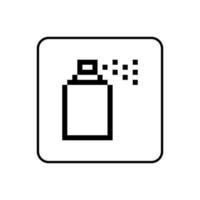 Spray paint icon vector design