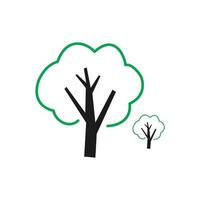 diseño de vector de árbol