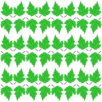 Background vector design with pattern of leaves