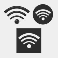 ilustración de vector de icono de dibujos animados wifi para diseño gráfico y elemento decorativo