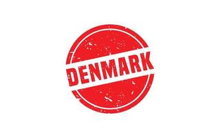 DENMARK stamp rubber with grunge style on white background vector