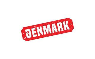 DENMARK stamp rubber with grunge style on white background vector