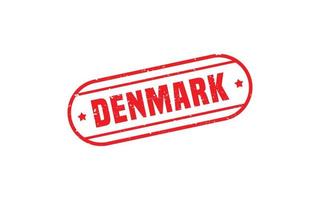 DENMARK stamp rubber with grunge style on white background vector