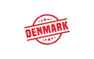 DENMARK stamp rubber with grunge style on white background vector