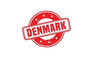 DENMARK stamp rubber with grunge style on white background vector