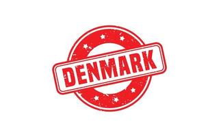 DENMARK stamp rubber with grunge style on white background vector