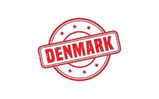 DENMARK stamp rubber with grunge style on white background vector