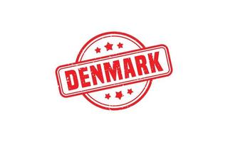 DENMARK stamp rubber with grunge style on white background vector