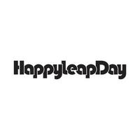 HAPPY YEARS DAY design vector isolated on white background.