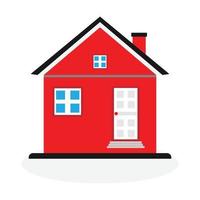 isolated house graphic design art vector