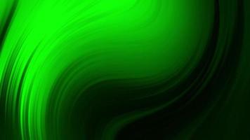 Abstract blurred smooth green black waves motion background. Video animation Ultra HD 4K 3840x2160