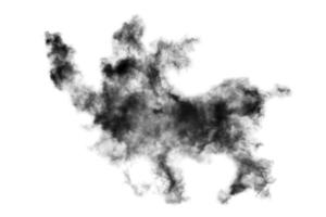 Cloud Isolated on white background,Smoke Textured,Abstract black photo