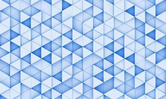 Blue background with triangles. 3d image, 3D rendering illustration photo