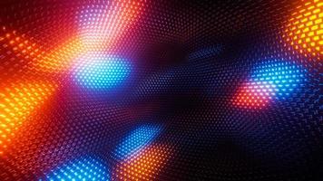 Abstract sparkling animated background. 3D rendering illustration. photo