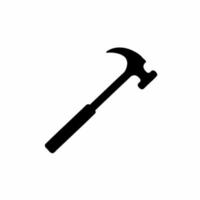 Hammer icon template. Stock vector illustration.