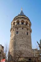 Galata Tower from Byzantium times in Istanbul photo