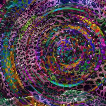 Leopard skin pattern abstract style,Textile and fashion fabric,Vintage style texture,Animal skin background,Leopard designed textile print pattern,Abstract leopard texture design photo