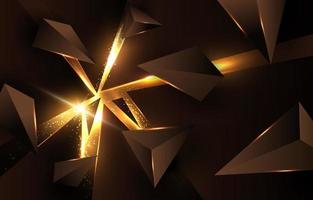 Explosion Triangular Background vector