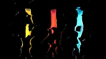 Abstract Liquid Background Digital Rendering photo