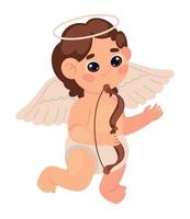 cupid with bow vector
