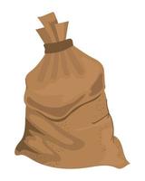 rice sack icon vector