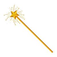 magic wand icon vector