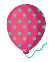 balloon party birthday vector