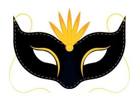 carnival mask icon vector