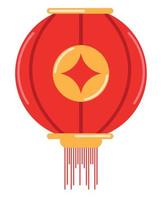 chinese lantern icon vector