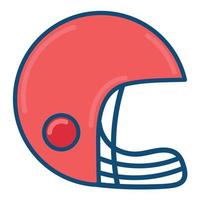 american football helmet vector