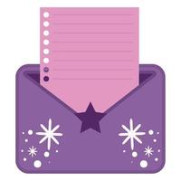 mail letter icon vector