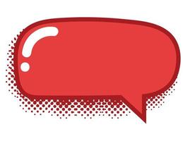 comic speech bubble vector