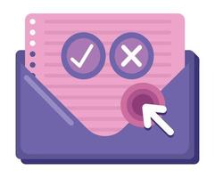 email web development vector