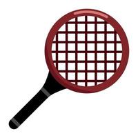 sport tennis racket vector