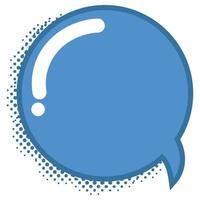 chat speech bubble vector