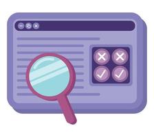 web development process vector
